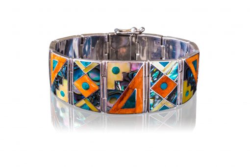 inca-orange-triangles-bracelet